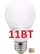 Лампа светодиодная LED-A60-standard 11Вт 160-260В Е27 3000К-4000К 900Лм ASD