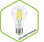 Лампа светодиодная  ASD LED-A60-PREMIUM 8Вт 160-260В Е27 3000К 720Лм прозрачная