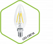 Лампа светодиодная ASD LED-свеча-PREMIUM 5.0Вт 160-260В Е27 4000К 450Лм прозрачная ASD